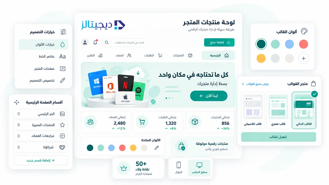 متجر الثيمات والتخصيص